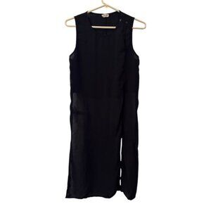 Shaina Mote black layered tank top size L